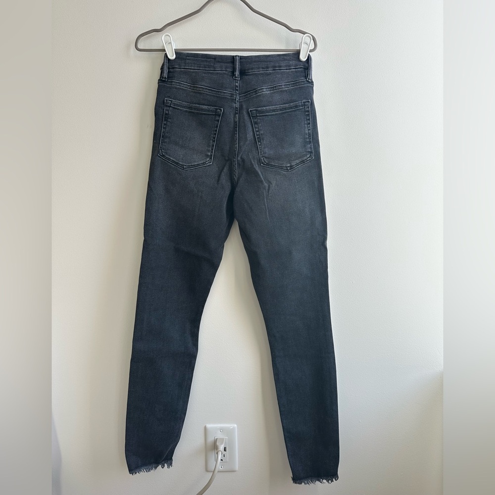ALLSAINTS Kenzie Ultra High Skinny Jeans in Washed Black, size 29 - Picture 8 of 10